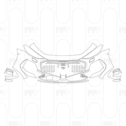 PPF prédécoupé Audi A5 A5L Saloon Gan Kun Intelligent Driving Edition 2026