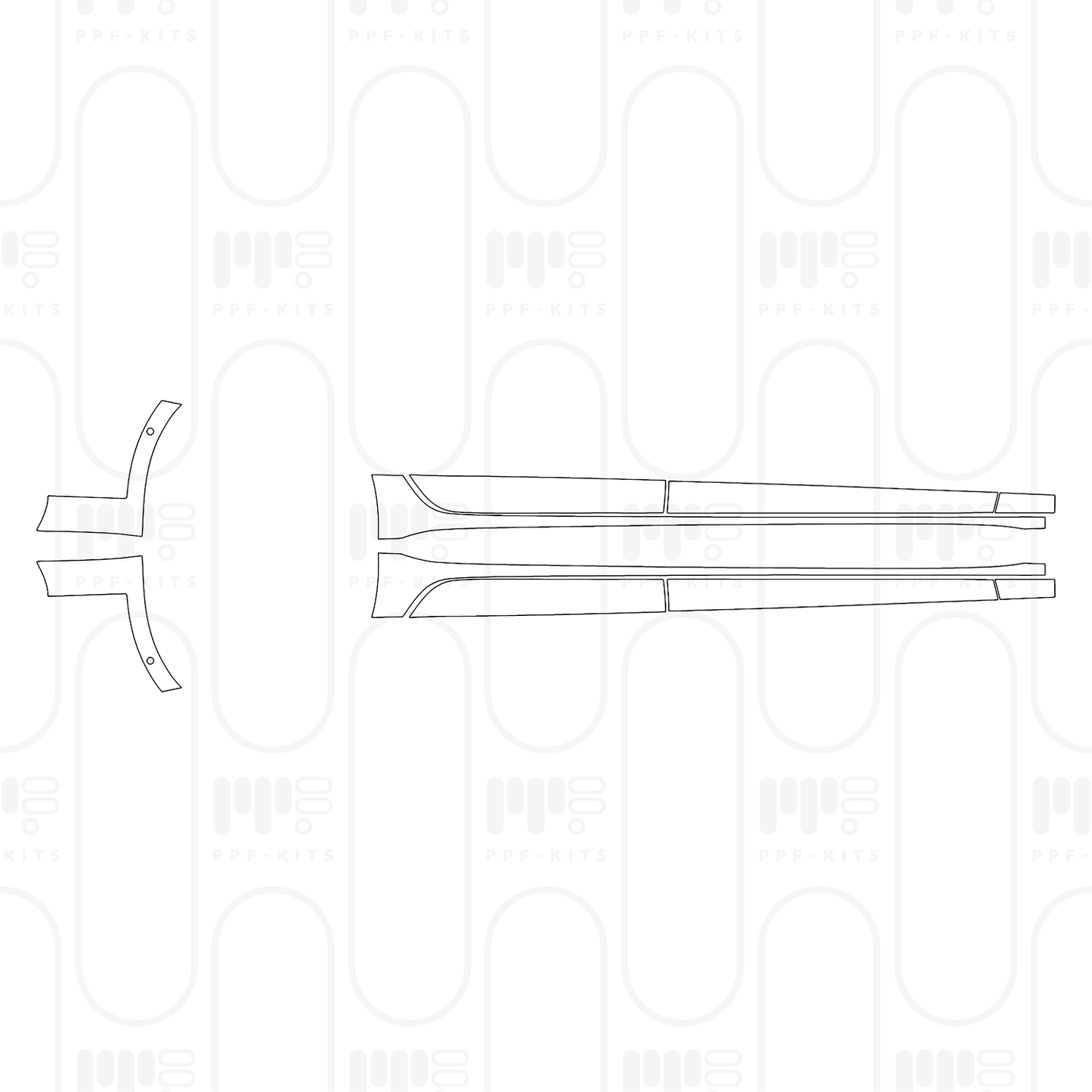 PPF prédécoupé Audi A5 A5L Saloon Gan Kun Intelligent Driving Edition 2026
