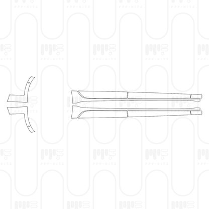 PPF prédécoupé Audi A5 A5L Saloon Gan Kun Intelligent Driving Edition 2026