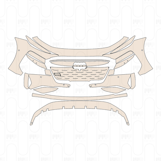 PPF prédécoupé Audi A6 e-tron A6 Sportback e-tron Base 2026