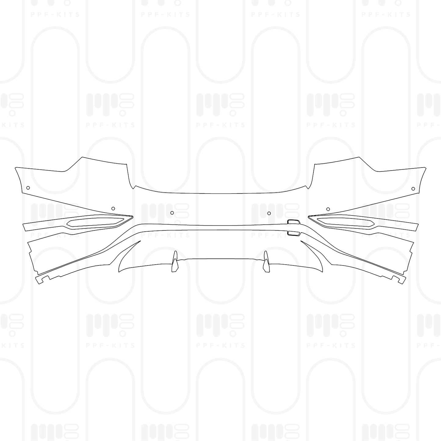 PPF prédécoupé Audi A6 e-tron A6 Sportback e-tron Base 2026