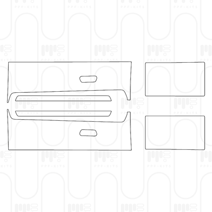 PPF prédécoupé Audi A6 e-tron A6 Sportback e-tron Base 2026