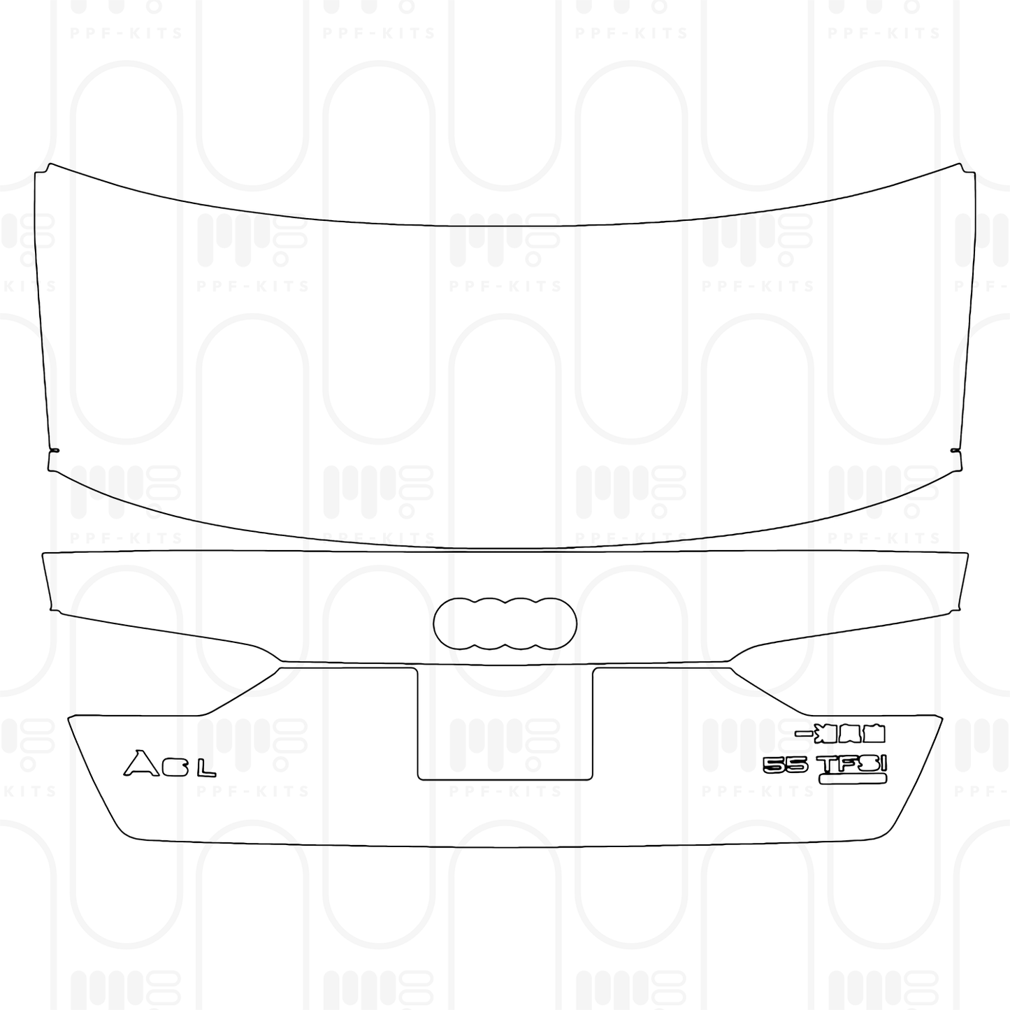 PPF prédécoupé Audi A6 A6L S-line 2026