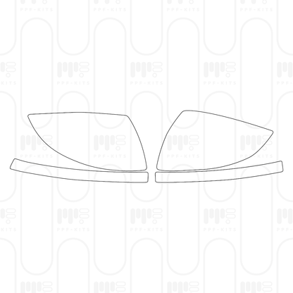 PPF prédécoupé Audi A6 A6L S-line 2026