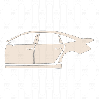 PPF prédécoupé Audi A6 A6L Base 2026