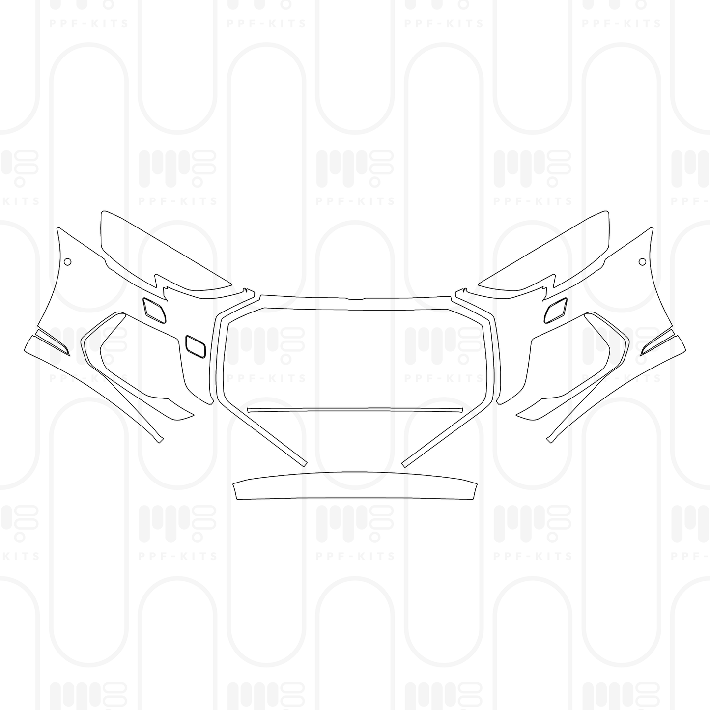 PPF prédécoupé Audi A8 S8 (for Europe) 2026
