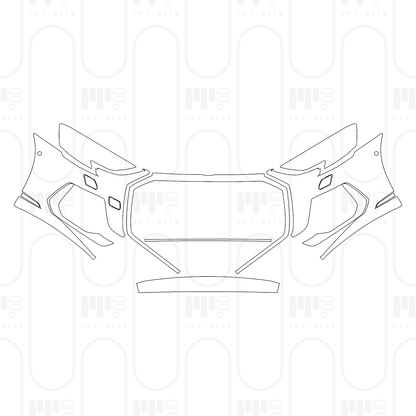 PPF prédécoupé Audi A8 S8 (for Europe) 2026