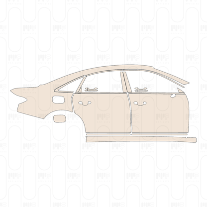 PPF prédécoupé Audi A8 S8 (for Europe) 2026