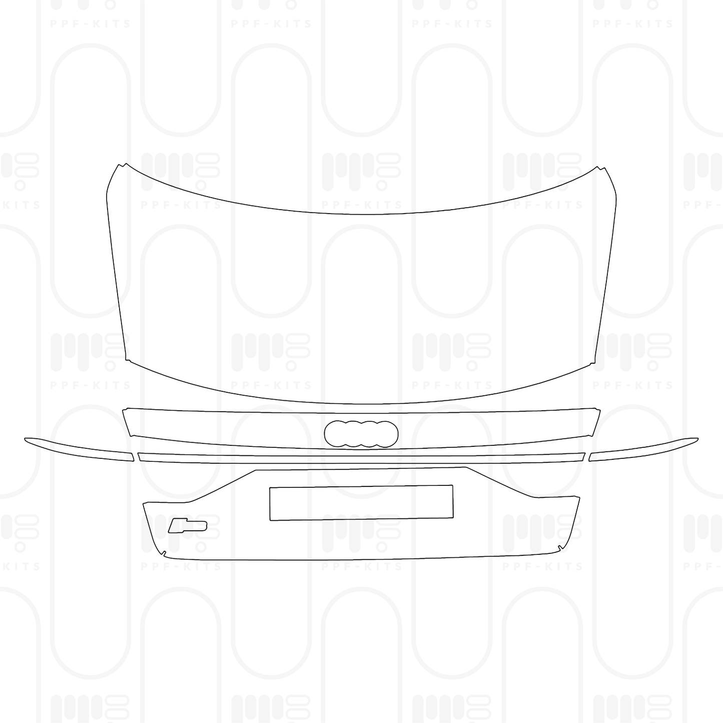 PPF prédécoupé Audi A8 S8 (for Europe) 2026