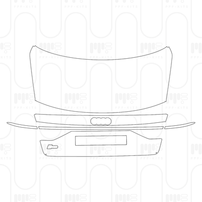 PPF prédécoupé Audi A8 S8 (for Europe) 2026