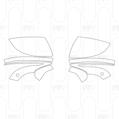 PPF prédécoupé Audi A8 S8 (for Europe) 2026