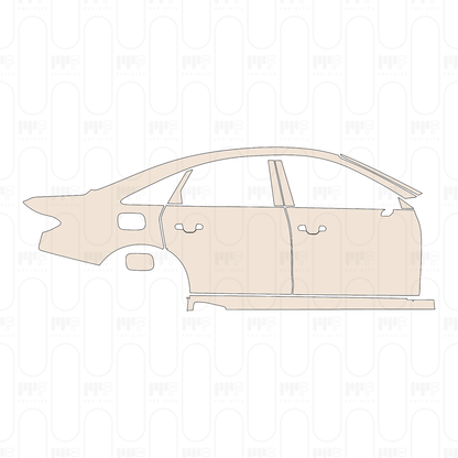 PPF prédécoupé Audi A8 (Standard Wheelbase) Base 2026