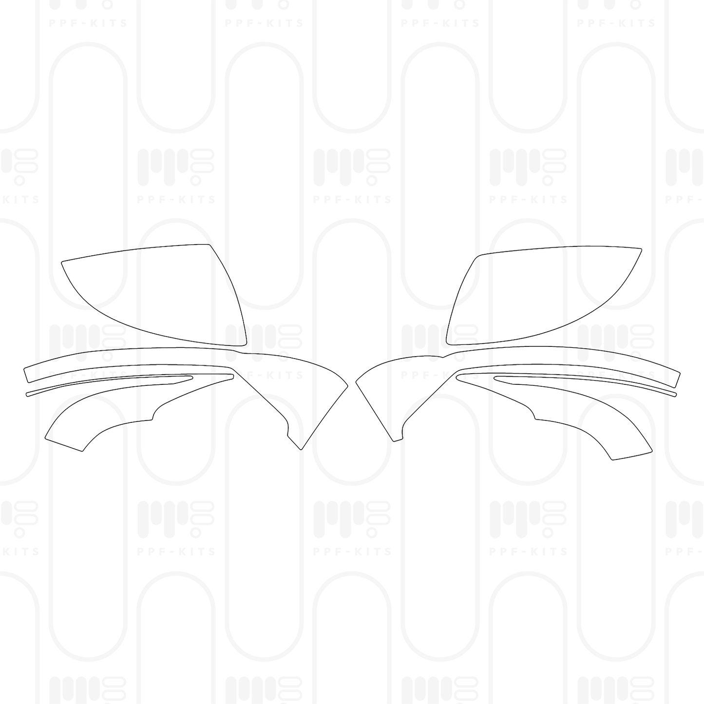 PPF prédécoupé Audi A8 (Standard Wheelbase) Base 2026