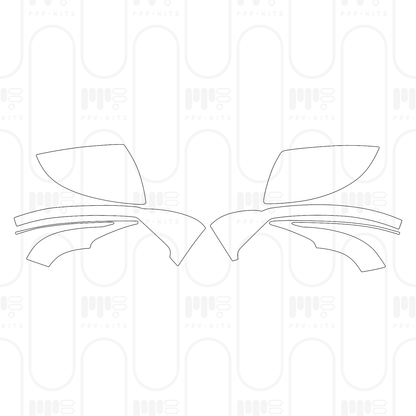 PPF prédécoupé Audi A8 (Standard Wheelbase) Base 2026