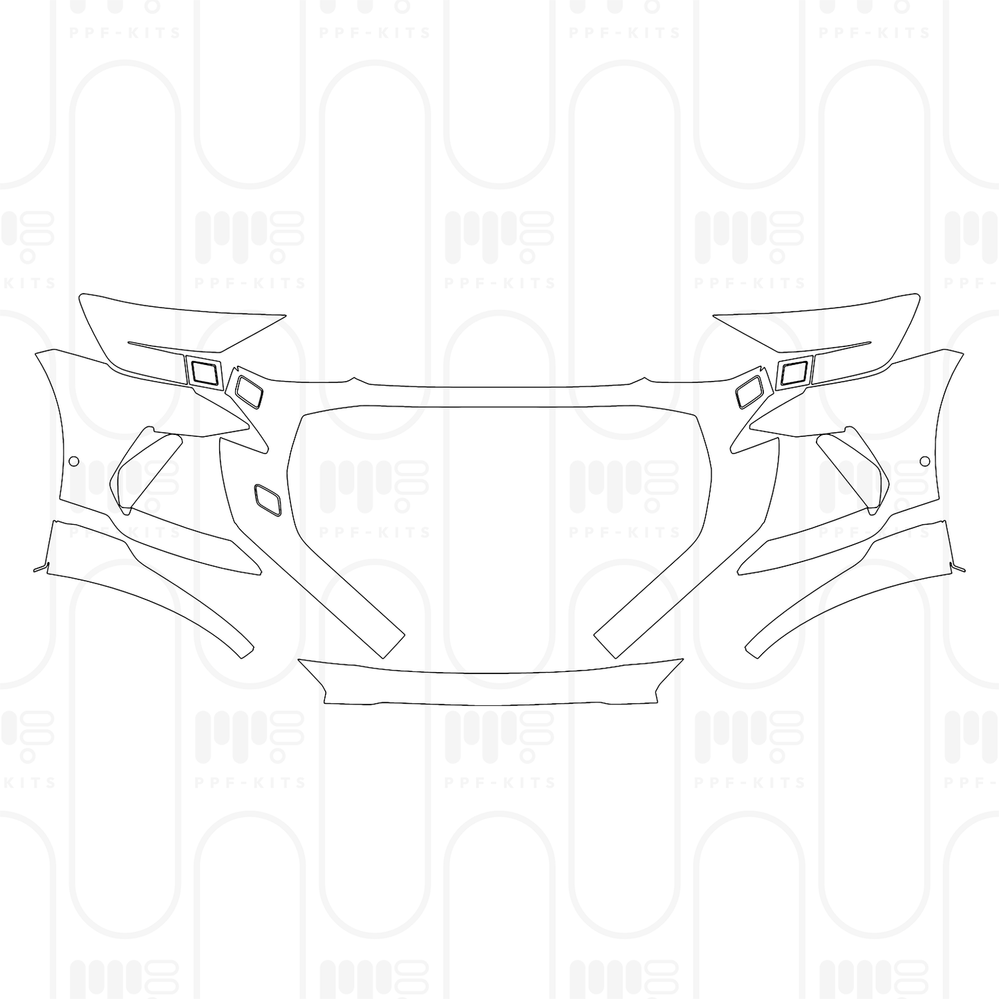 PPF prédécoupé Audi Q8 RS Q8 2026