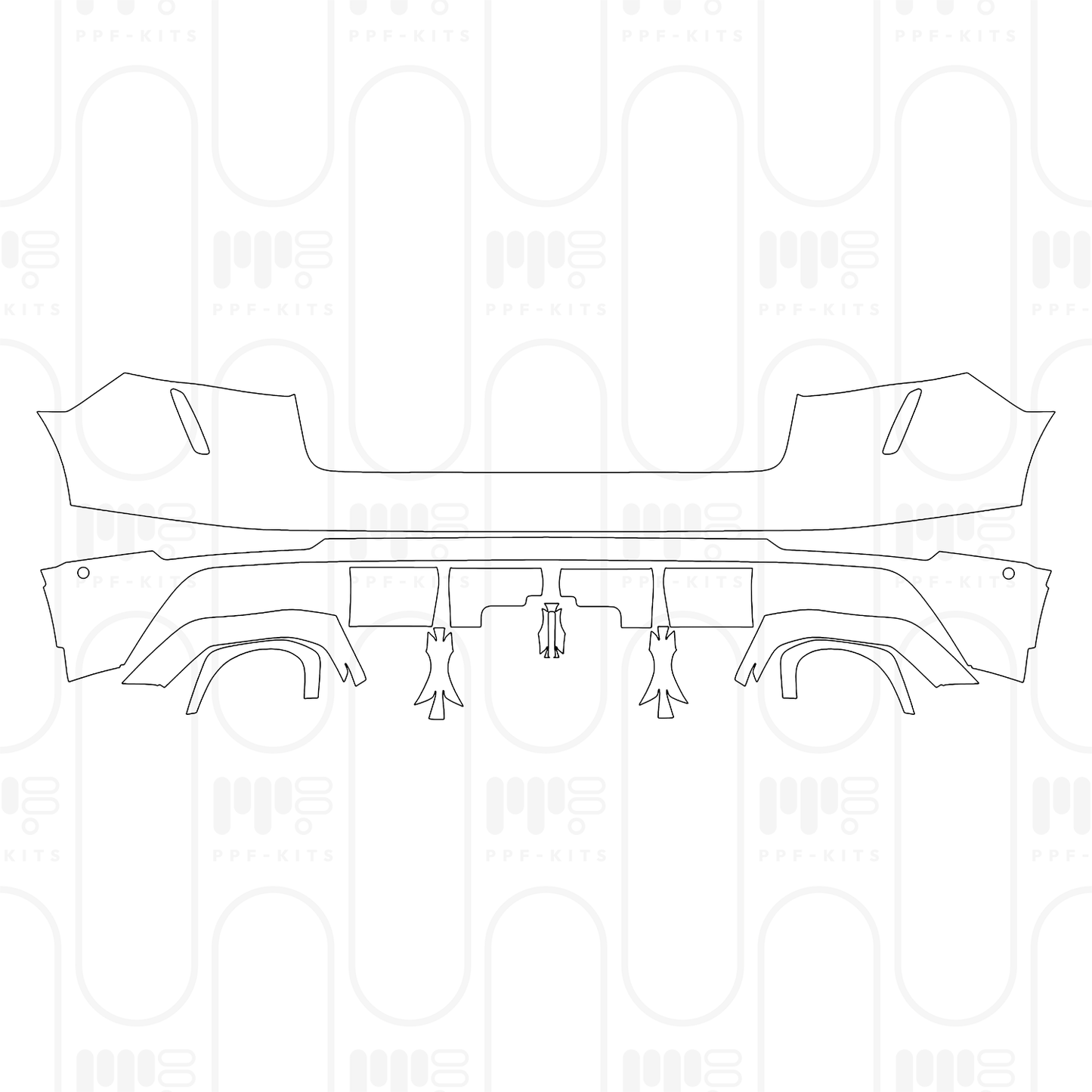 PPF prédécoupé Audi Q8 RS Q8 2026