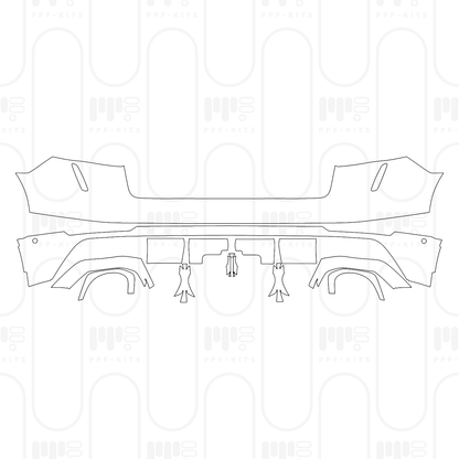 PPF prédécoupé Audi Q8 RS Q8 2026