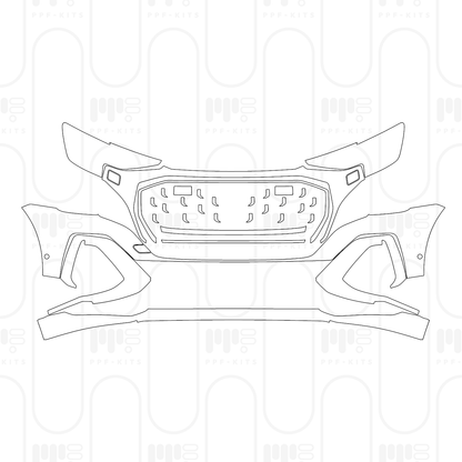 PPF prédécoupé Audi Q8 SQ8 2026