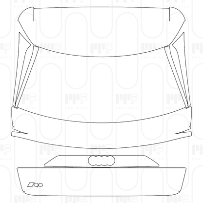 PPF prédécoupé Audi Q8 S-line 2026