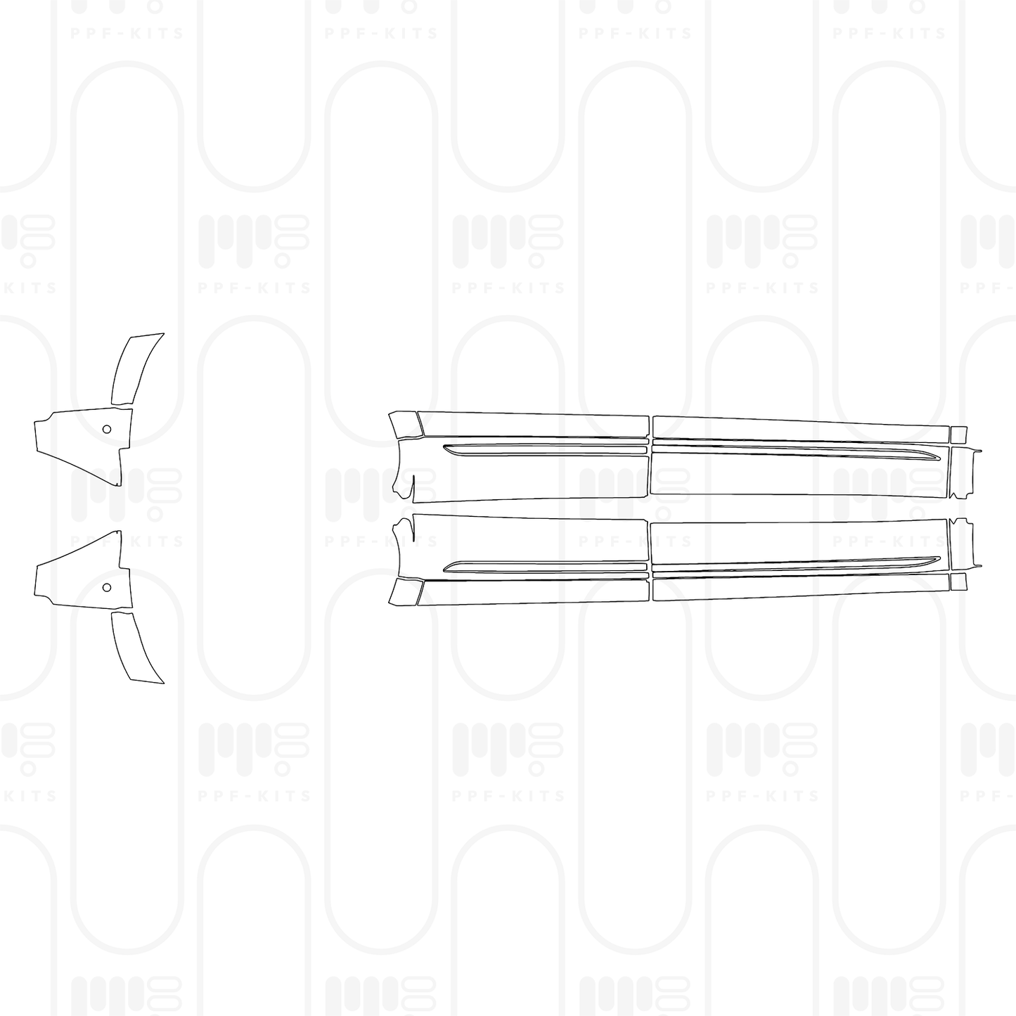 PPF prédécoupé Audi Q8 SQ8 2026