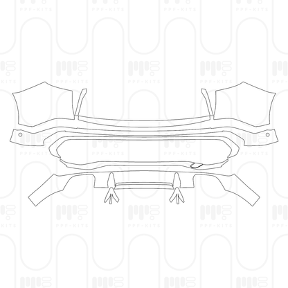 PPF prédécoupé Audi Q5 Standard Wheelbase S-line 2026
