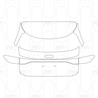 PPF prédécoupé Audi Q6 e-tron SUV SQ6 e-tron 2026