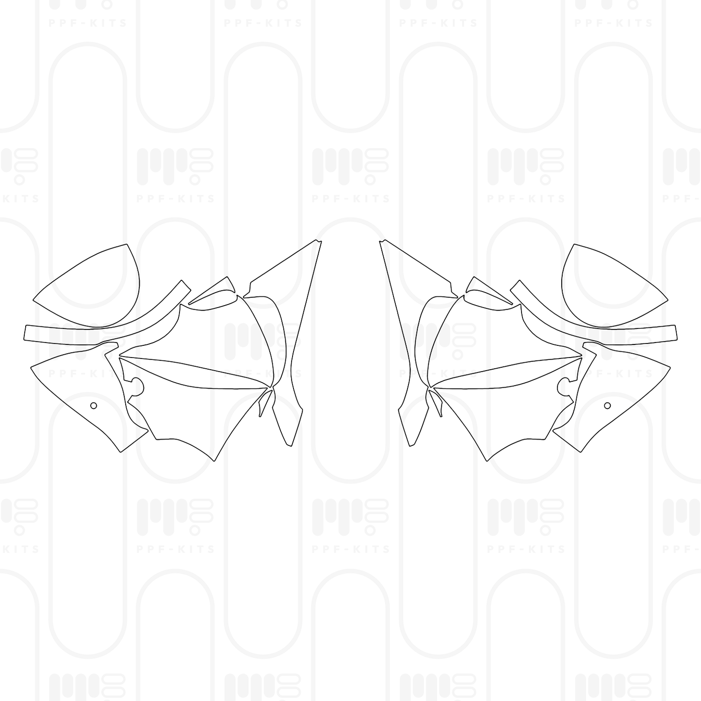 PPF prédécoupé Aston Martin DB12 Volante 2026