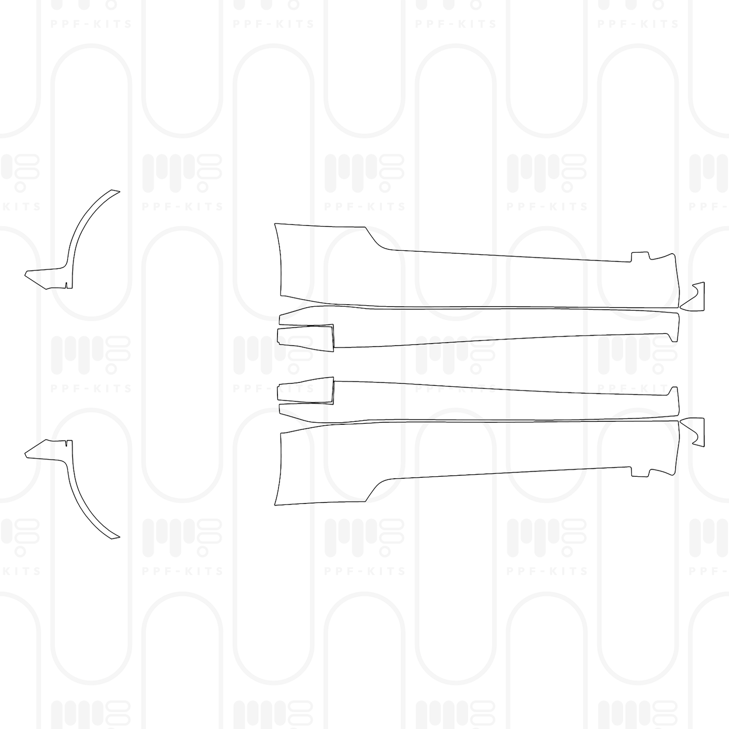 PPF prédécoupé Aston Martin DB12 Coupe 2026