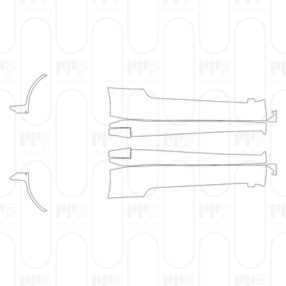PPF prédécoupé Aston Martin DB12 Coupe 2026