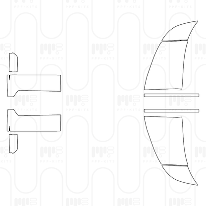 PPF prédécoupé Aston Martin DB12 Volante 2026