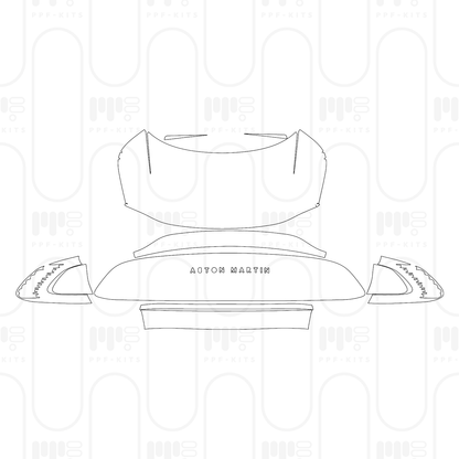 PPF prédécoupé Aston Martin Vanquish Coupe 2026