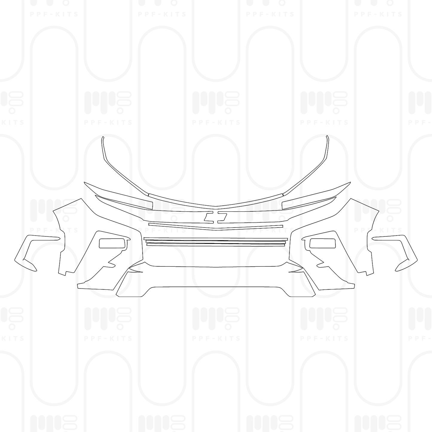 PPF prédécoupé Chevrolet Traverse LT 2026