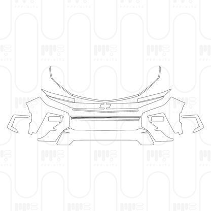 PPF prédécoupé Chevrolet Traverse LT 2026