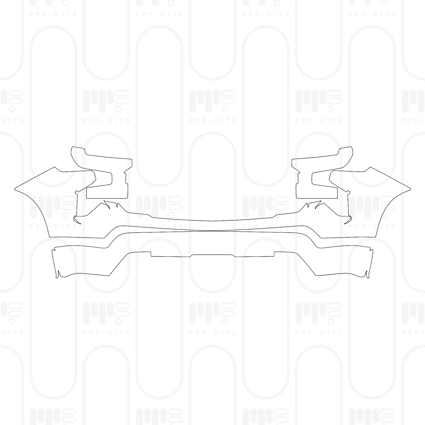 PPF prédécoupé Chevrolet Silverado 1500 Custom 2026