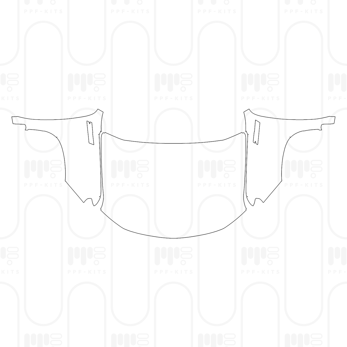 PPF prédécoupé Chevrolet Silverado 1500 RST 2026