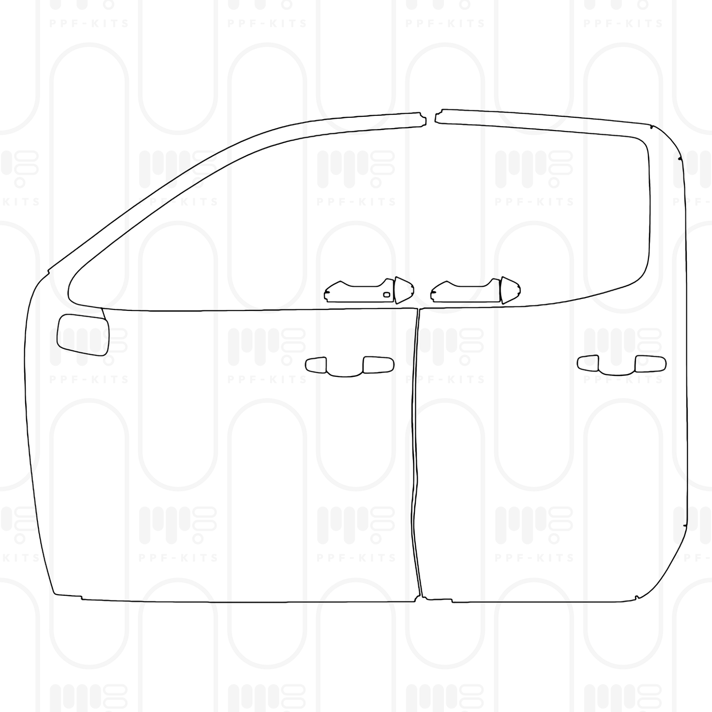 PPF prédécoupé Chevrolet Silverado 1500 RST 2026