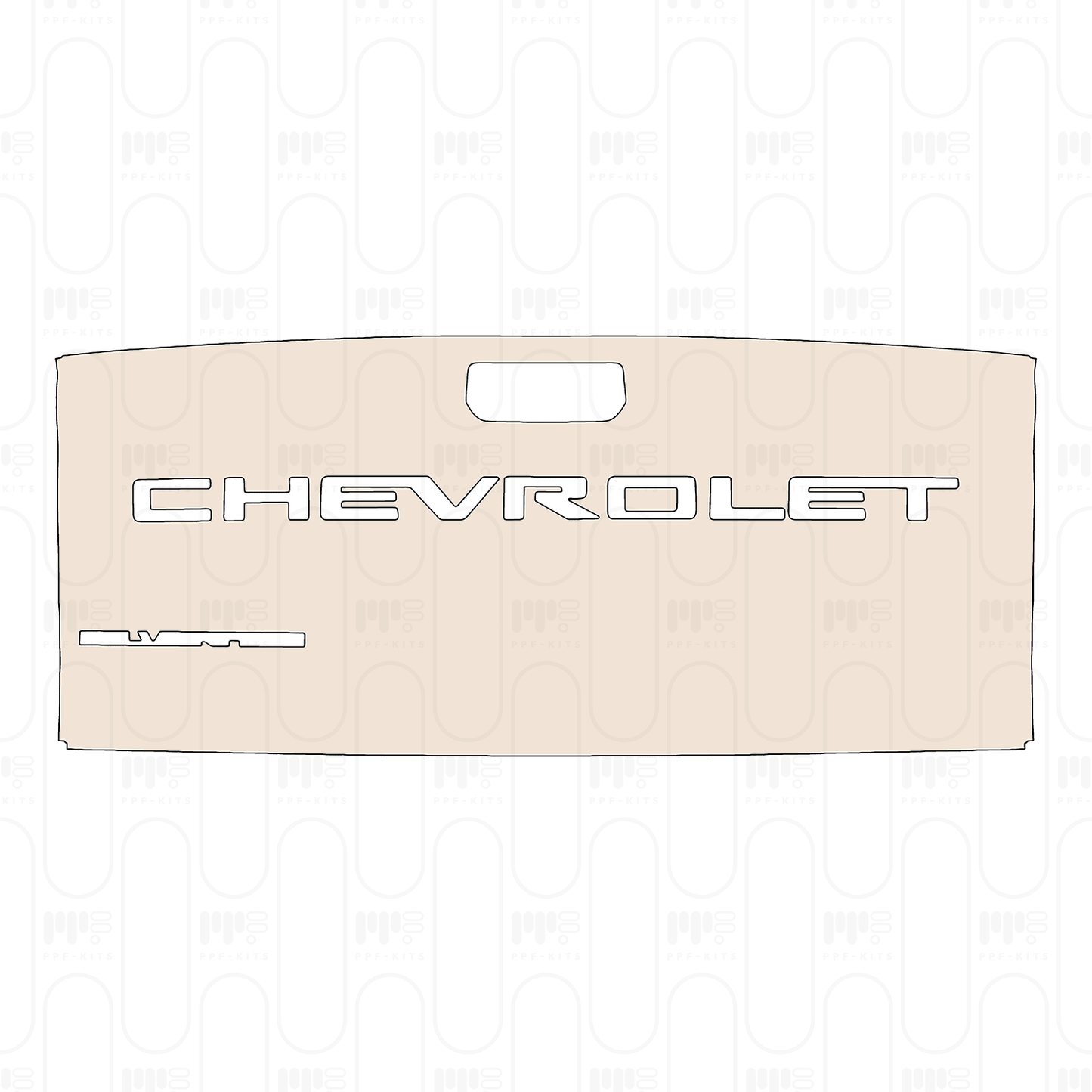 PPF prédécoupé Chevrolet Silverado 1500 WT 2026
