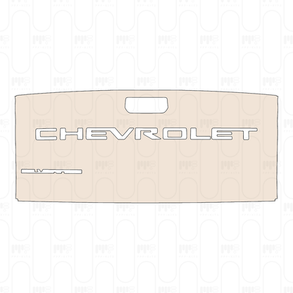 PPF prédécoupé Chevrolet Silverado 1500 WT 2026