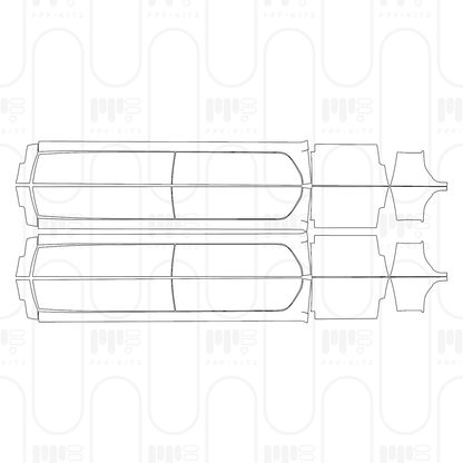 PPF prédécoupé Chevrolet Silverado 1500 RST 2026