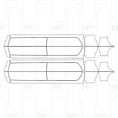 PPF prédécoupé Chevrolet Silverado 1500 RST 2026