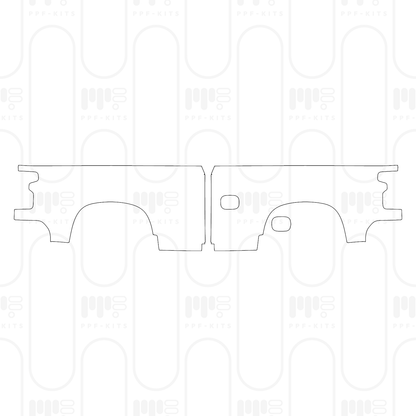 PPF prédécoupé Chevrolet Silverado 1500 RST 2026