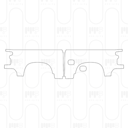 PPF prédécoupé Chevrolet Silverado 1500 RST 2026