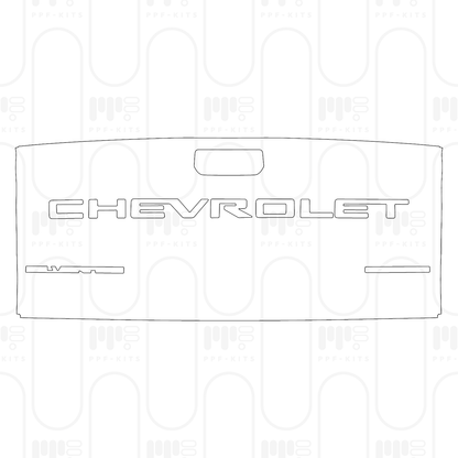 PPF prédécoupé Chevrolet Silverado 1500 Custom 2026