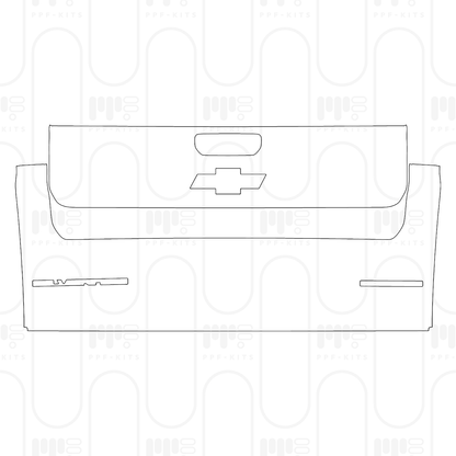 PPF prédécoupé Chevrolet Silverado 1500 Custom 2026