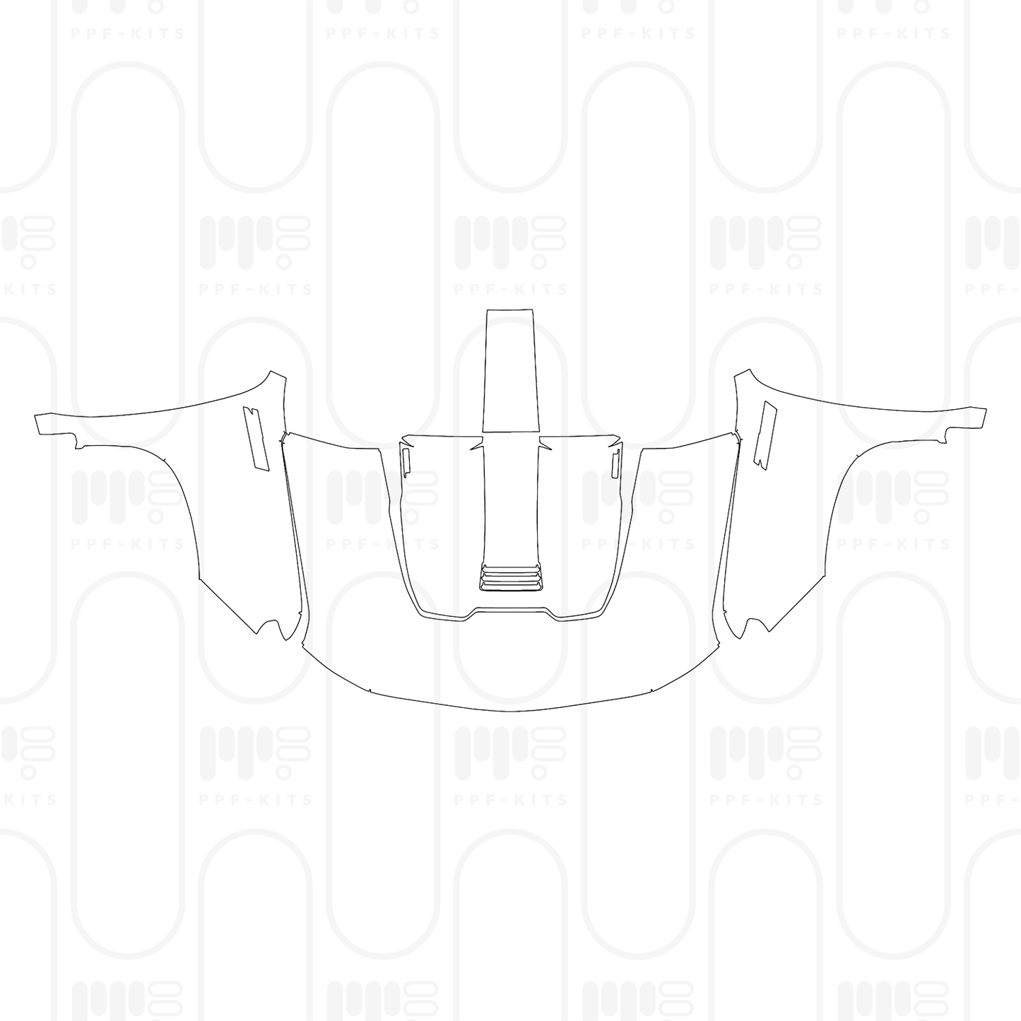 PPF prédécoupé Chevrolet Silverado 1500 Custom Trail Boss 2026