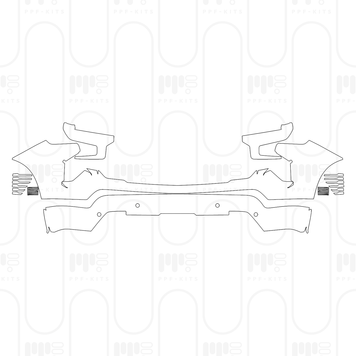 PPF prédécoupé Chevrolet Silverado 1500 LT 2026
