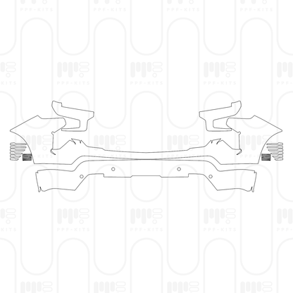 PPF prédécoupé Chevrolet Silverado 1500 LT 2026