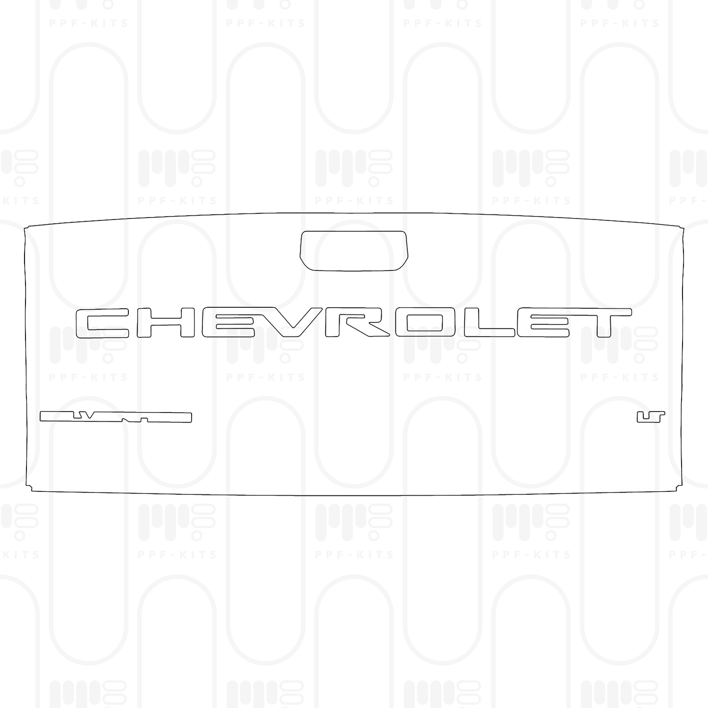 PPF prédécoupé Chevrolet Silverado 1500 LT 2026