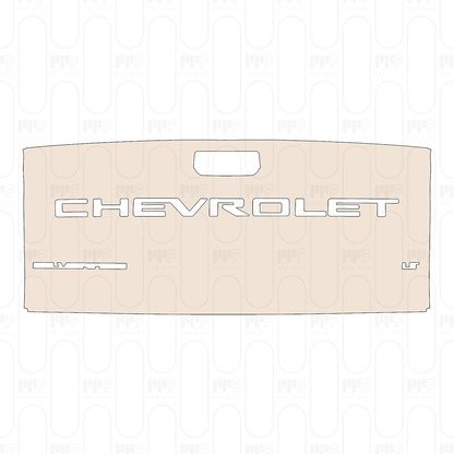 PPF prédécoupé Chevrolet Silverado 1500 LT 2026