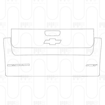 PPF prédécoupé Chevrolet Silverado 1500 RST 2026